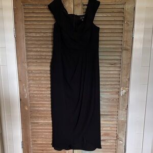 Xscape Black Maxi Dress